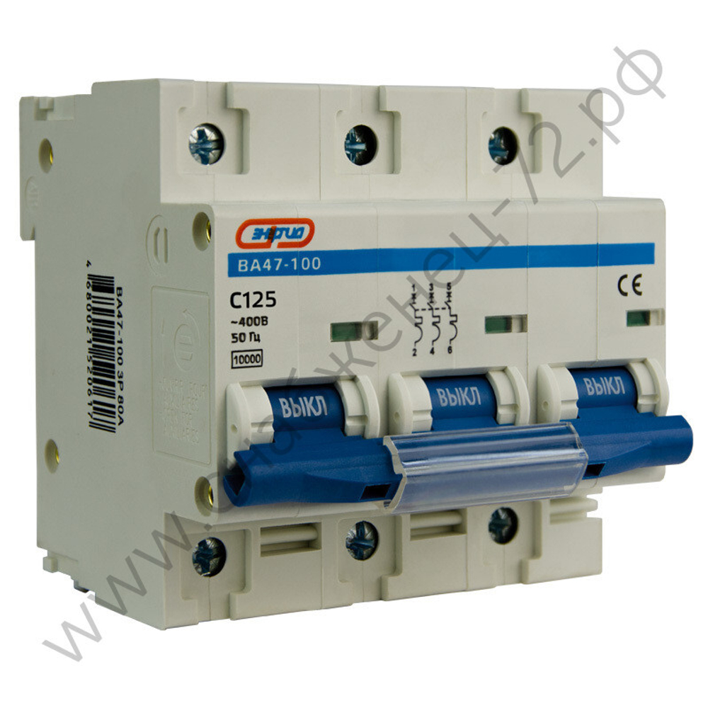 Автоматические выключатели Энергия ВА 47-100