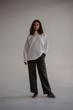 Купить Водолазка One Two High Neck Logo Tofu белый Водолазка One Two High Neck Logo Tofu белый