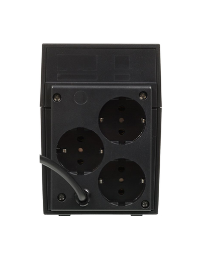 Powercom Raptor, Line-Interactive, 600VA/360W, Tower, 3xSchuko (3 batt) (657704)