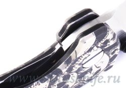 Нож CKF MKAD LORO Skull custom silver one-offфотография - 7