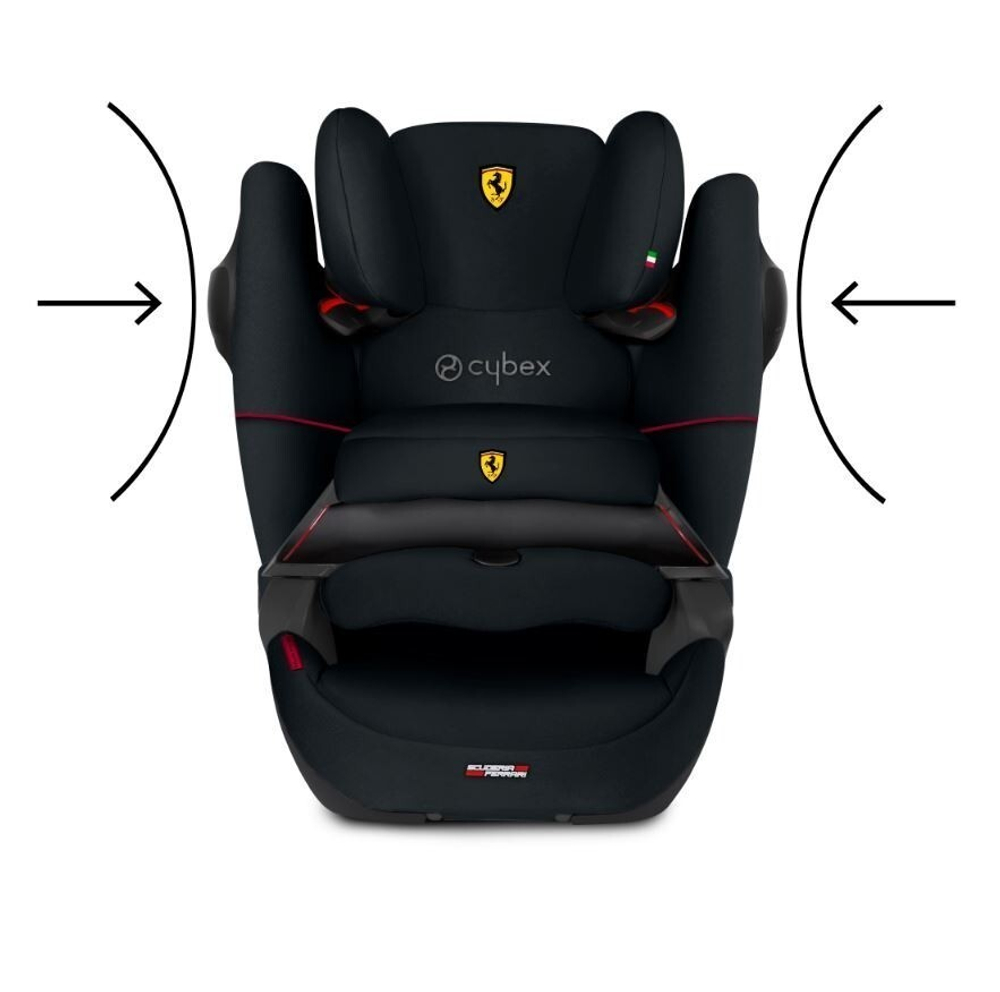 Автокресло Cybex Pallas M-Fix SL FE Ferrari, Black, черный