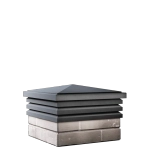 Колпак для забора BONA классический на 1,5 кирпича