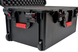 KING SIZE | Большой ударопрочный кейс с выдвижной ручкой и колесами DGCASE@60-09 | Внутр. размеры 740*470*355мм