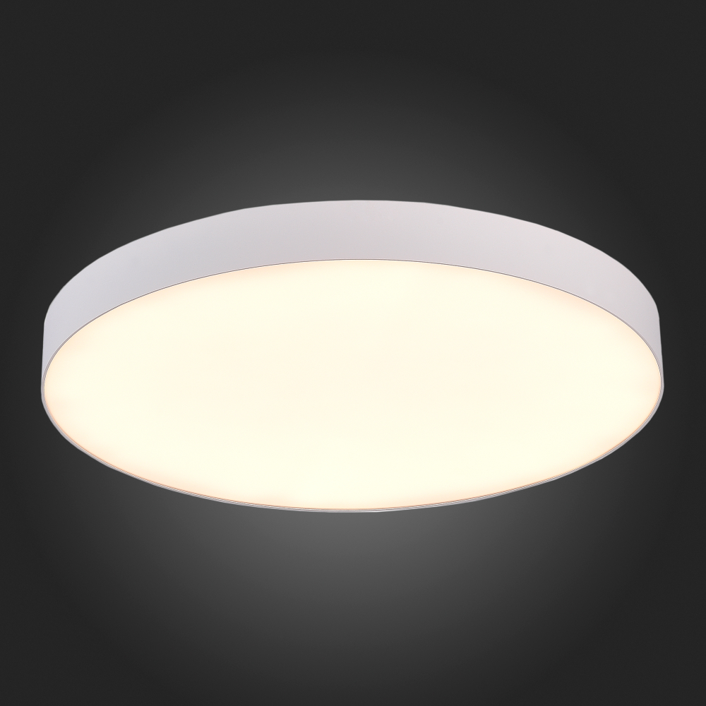 ST606.532.96 Светильник потолочный Белый LED 1*96W 3000K 8 640Lm Ra&gt;85 120° IP20 D600xH55 185-265V
