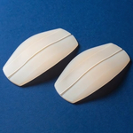 Комплект из 2 силиконовых подкладок под бретели (Цвет: телесный)