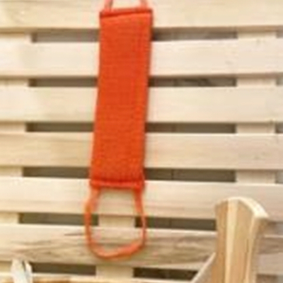 Мочалка банная с ручками (жёсткая-плюс) нить ПП (евро)