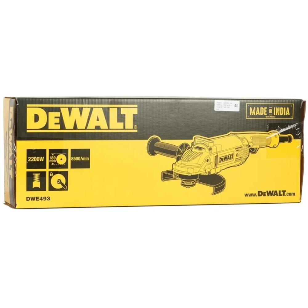 DeWalt DWE493 сетевая ушм (болгарка) DWE493-QS