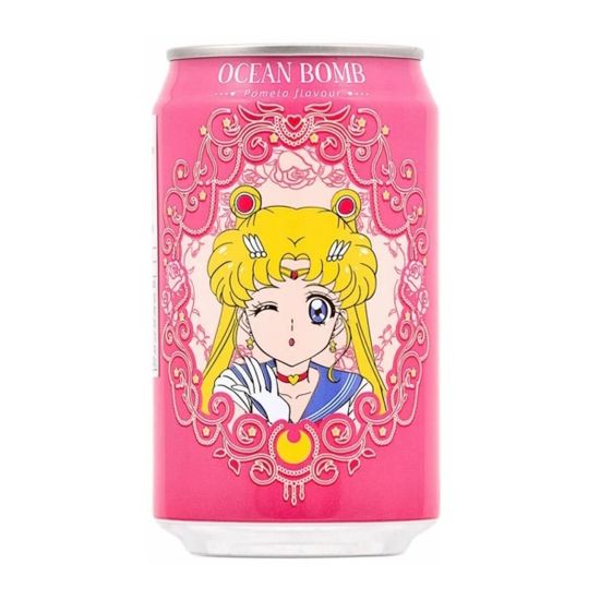 Газированный напиток Сейлор Мун OceanBomb Pomelo 330мл. (Китай)