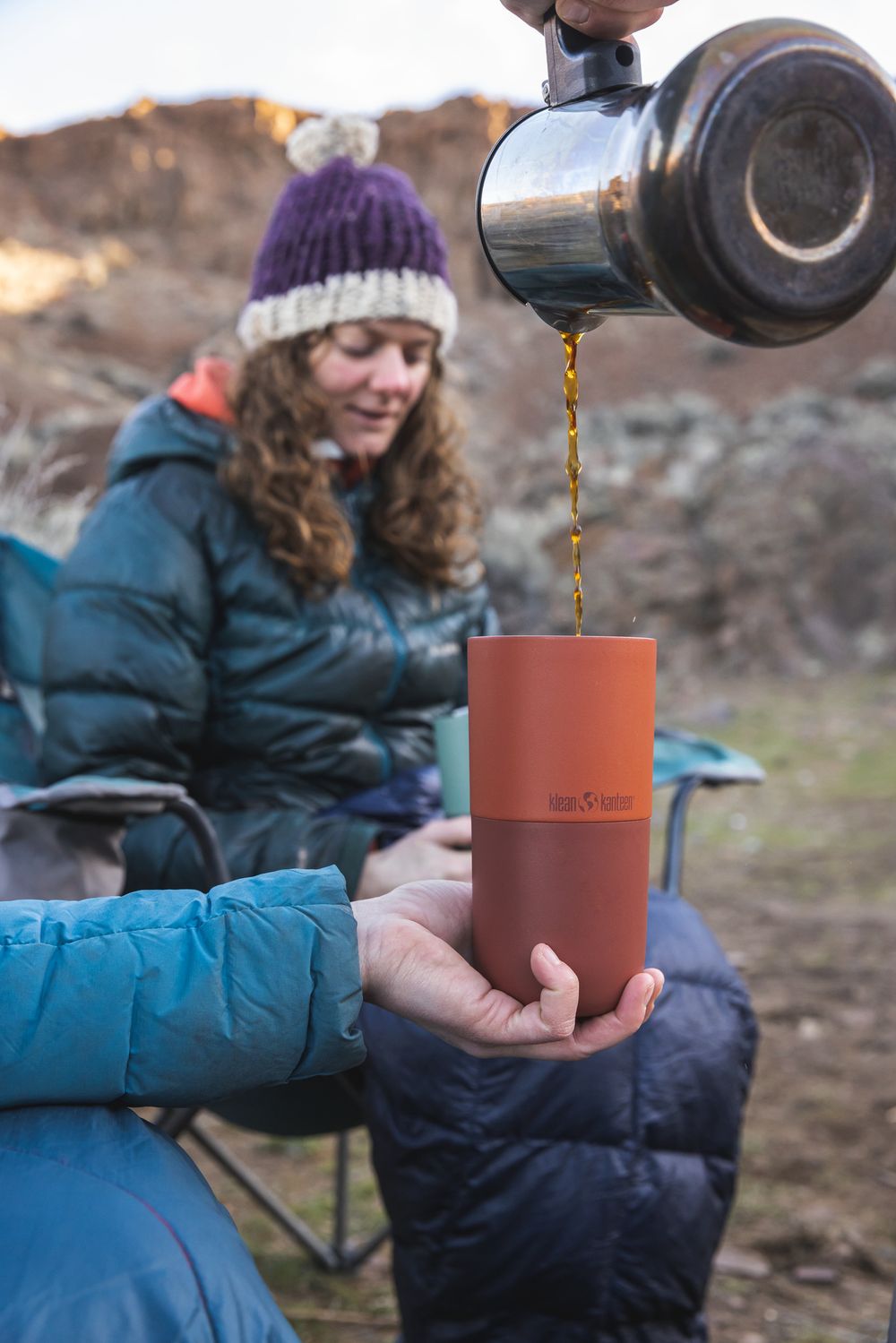 Термостакан Klean Kanteen Rise Tumbler 16oz (473 мл) Asphalt