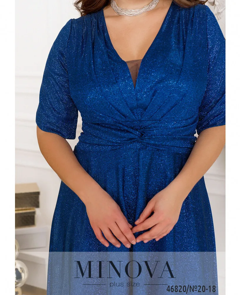 Платье 20-18-Электрик Minova