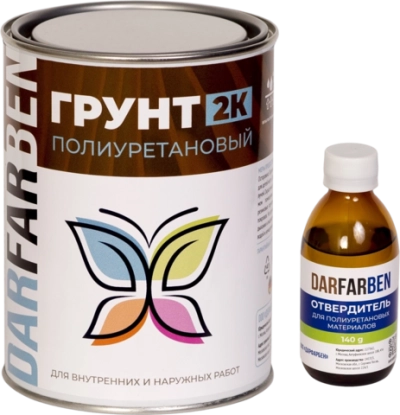 Грунт Полиуретановый Двухкомпонентный 1 кг