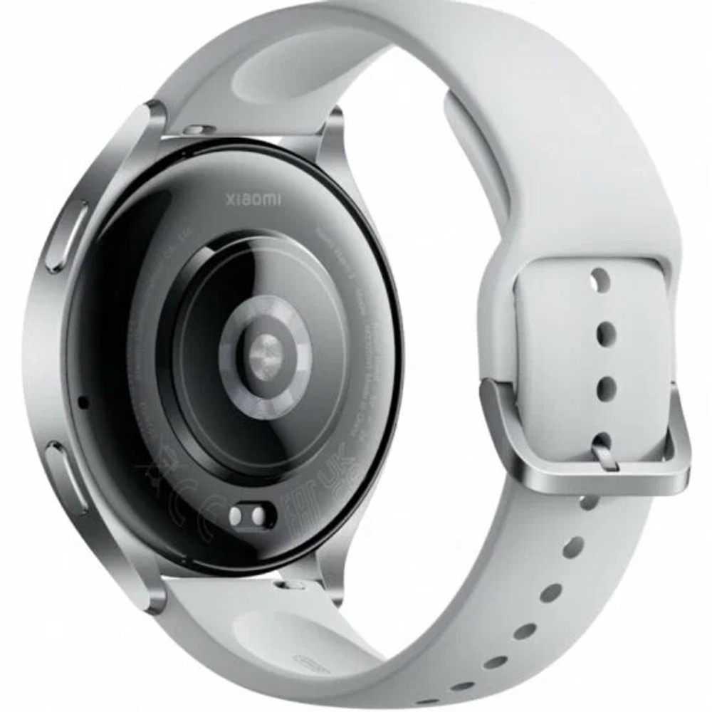 Смарт-часы Xiaomi Watch 2 46мм 1.43" AMOLED корп.серебристый рем.серый разм.брасл.:140-210мм (BHR8034GL)