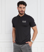 Поло EA7 - черный(8NPT21 PJEMZ)