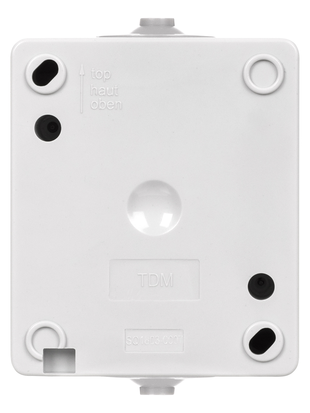 Розетка 2П+З открытой установки IP54 16А серая "Вуокса" TDM SQ1803-0007