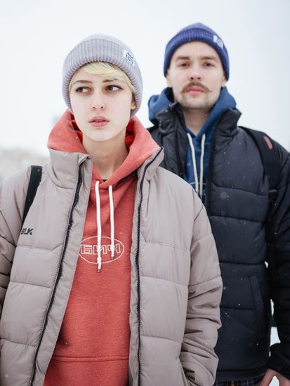 Куртка BLK Crown Tremor пуховик (капучино)