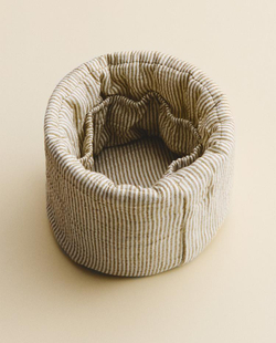 ZARA HOME ДЕТСКИЙ КРУГЛЫЙ ОРГАНАЙЗЕР ДЛЯ ХРАНЕНИЯ, ЗЕЛЕНЫЙ