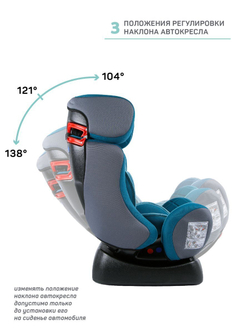 Автокресло детское AMAROBABY Professional, группа 0+/I/II