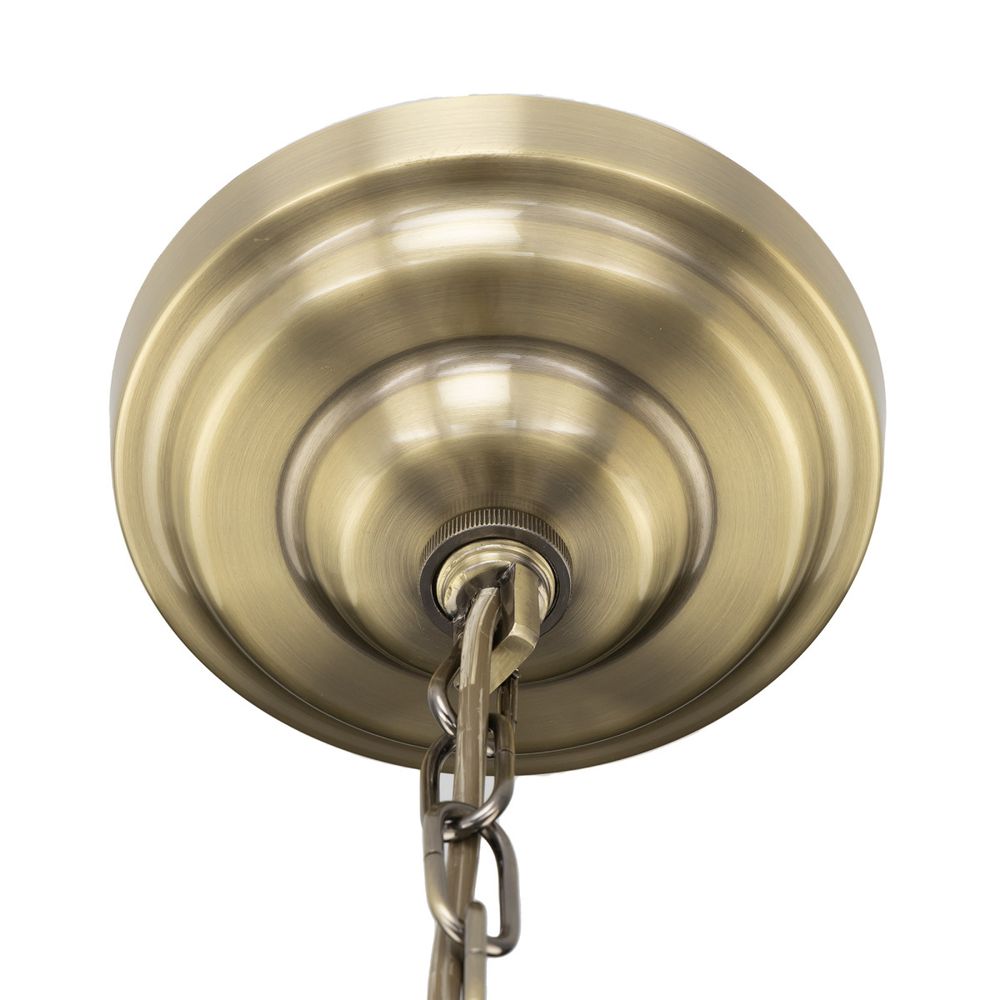 Citilux Ингвар CL334263 Люстра подвесная хрустальная Бронза