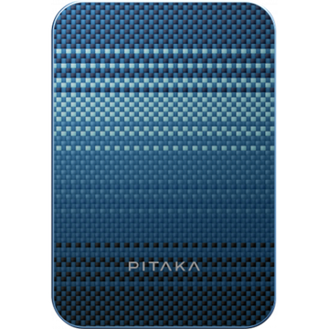 Внешний аккумулятор Pitaka Power Bank Qi2 5000мАч Синий