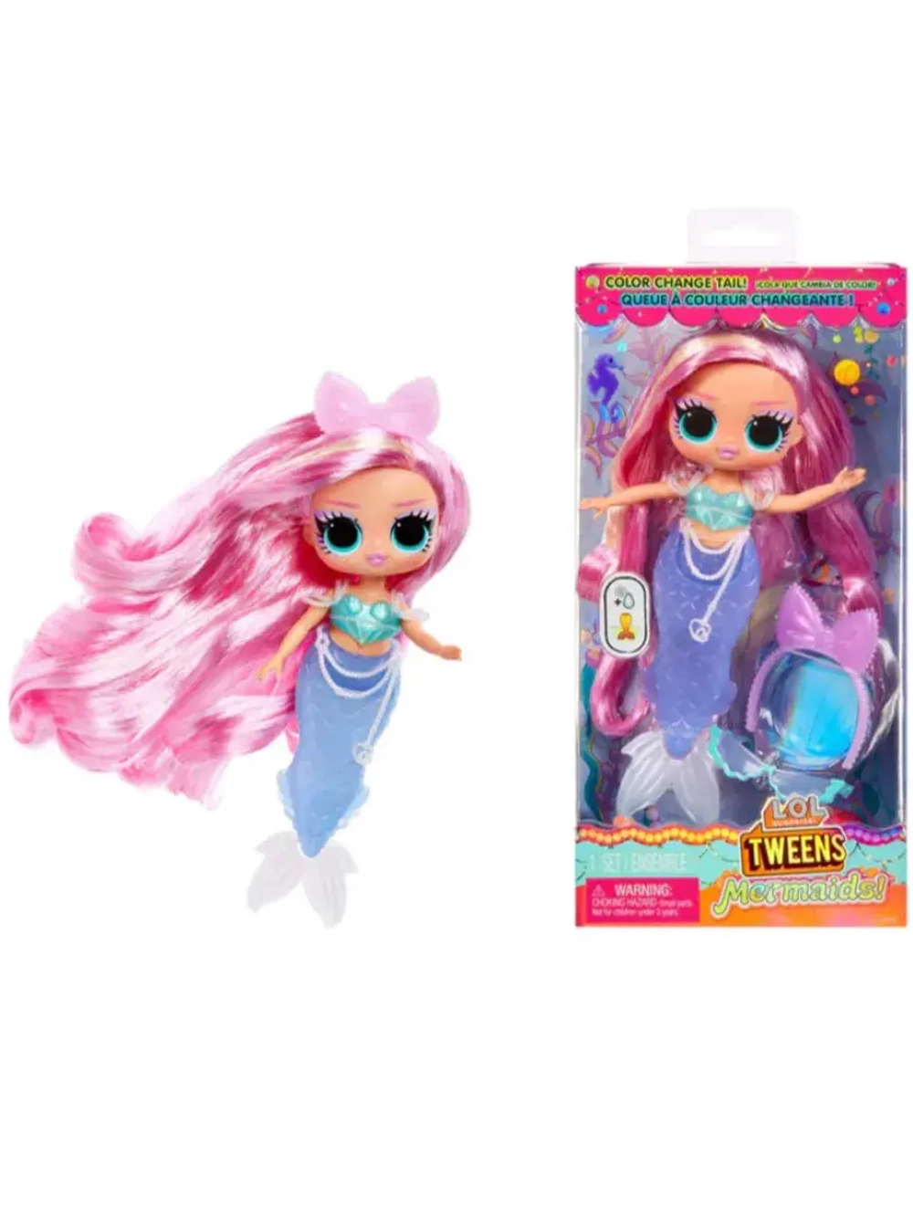 Кукла Лол Сюрприз Твинс Tweens Mermaid Lola Waves оригинал