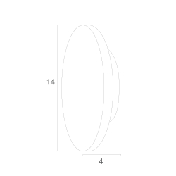 Бра Arte Lamp Nimbo A1506AP-1GY