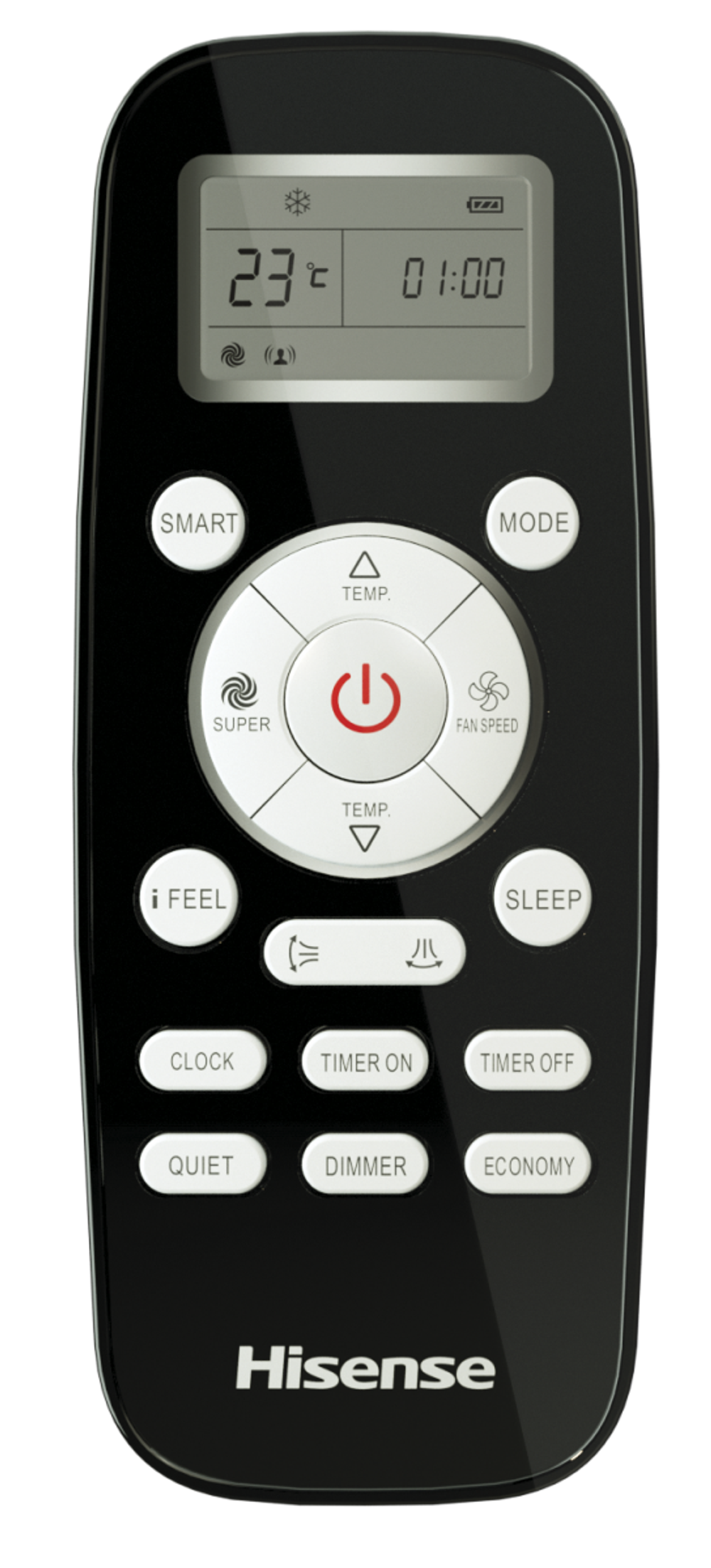 Мульти сплит-система Hisense на 3 комнаты (25+25+25 кв.м.) Black