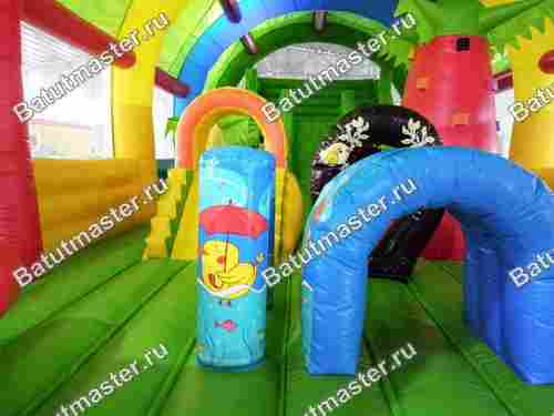 Батут с тентом "В кругу друзей"