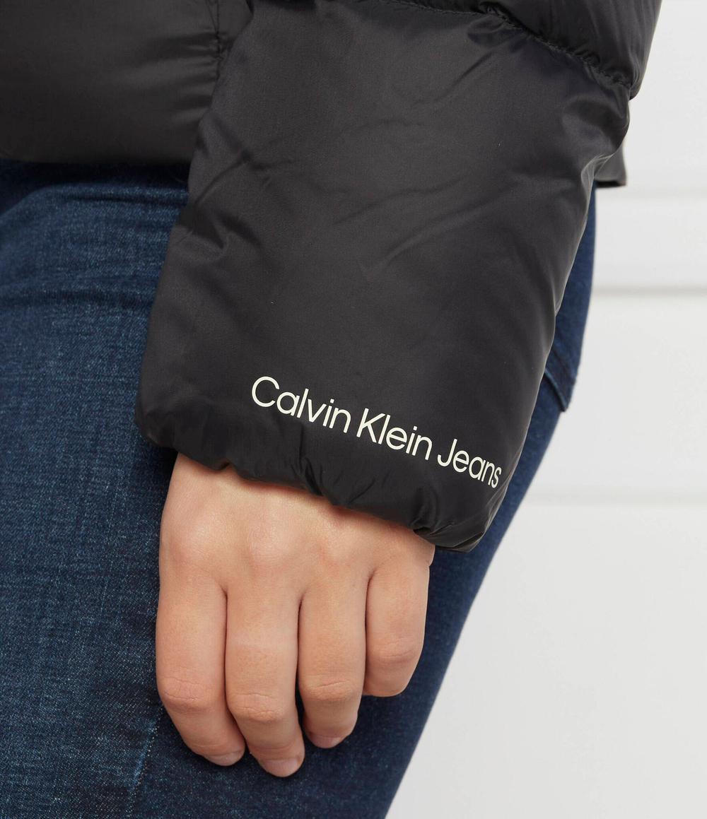 Пуховая куртка CALVIN KLEIN JEANS - черный(J20J221646)