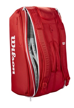 Сумка теннисная Wilson Super Tour 15 PK 2025 - красный