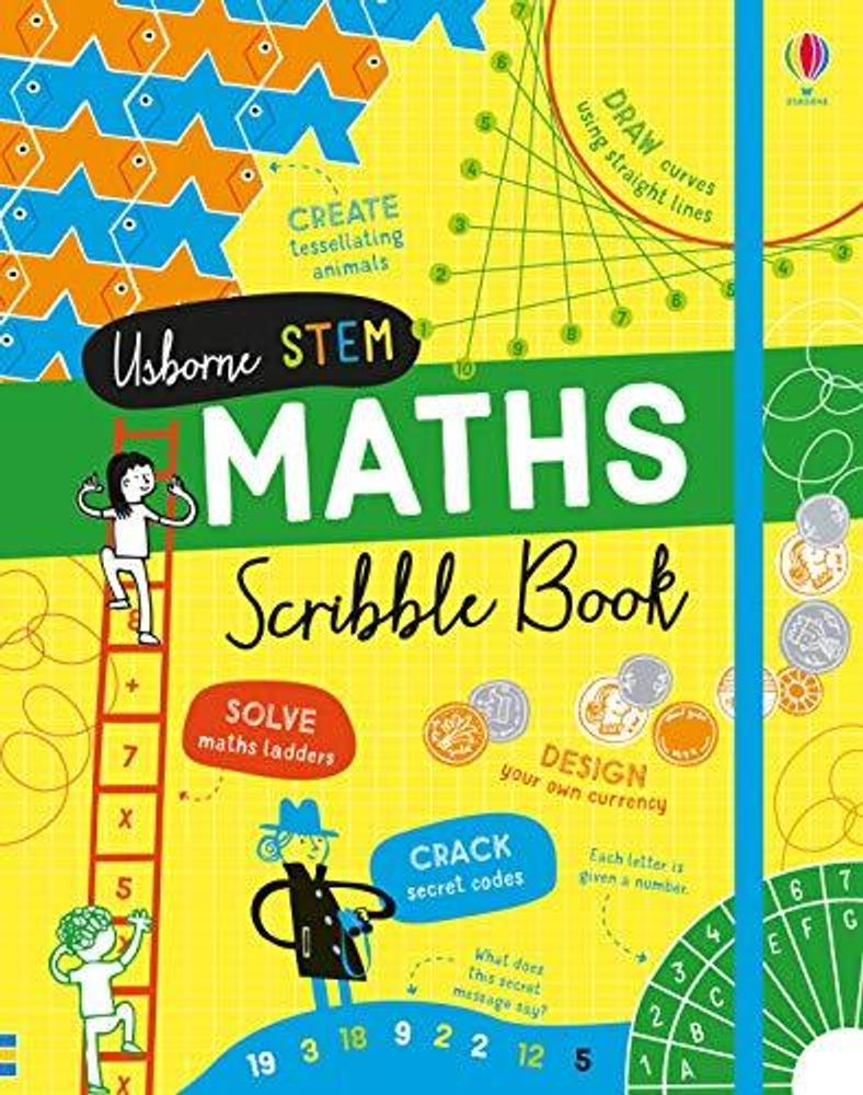 Usborne STEM: Maths Scribble book