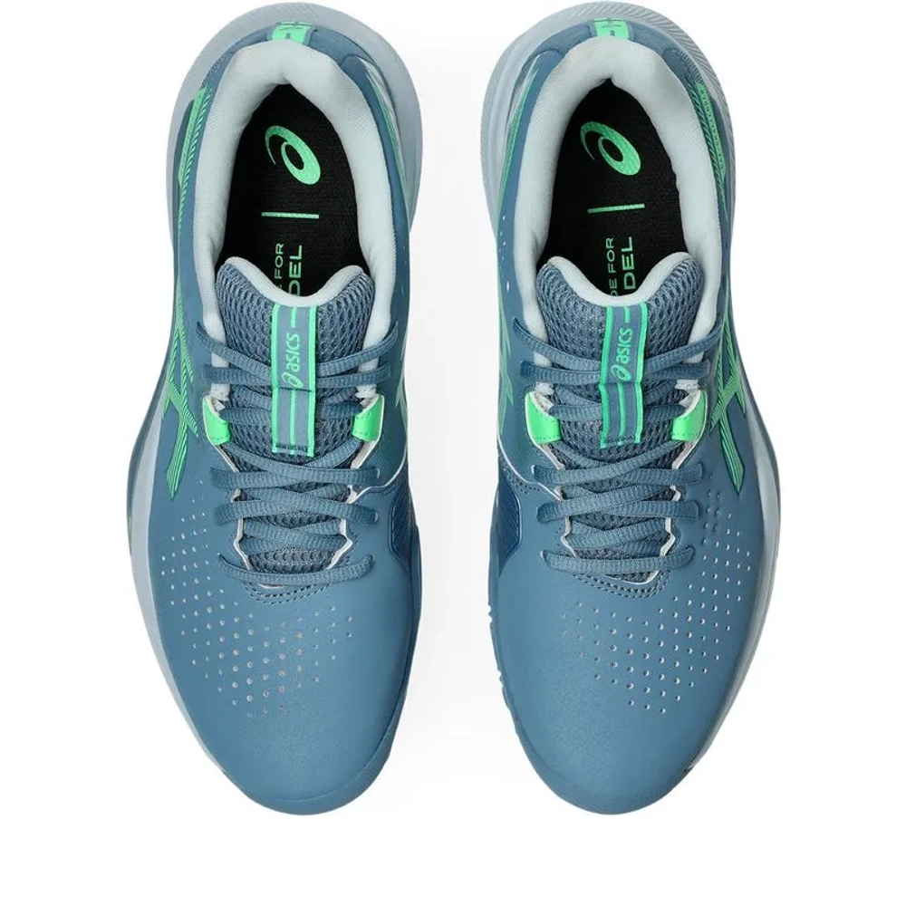 Мужские кросовки для Padel Asics Gel-Challenger 15 Padel - saba blue/vital green