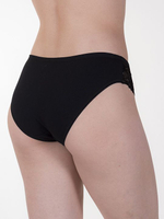 Женские трусики средней посадки из хлопка и кружевного полотна (Размер: L) (Цвет: белый)