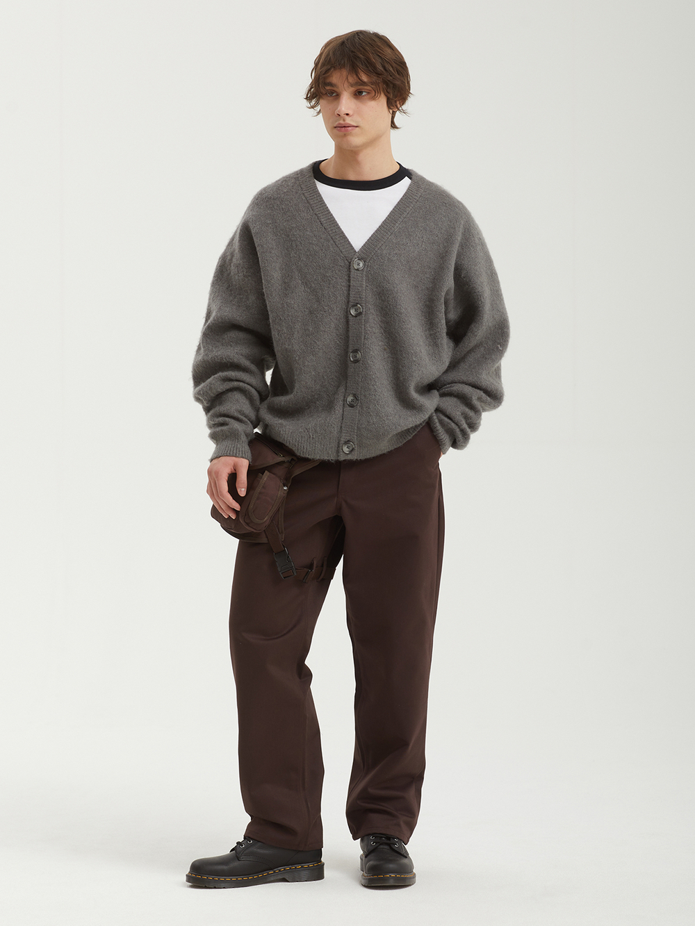 Мужской Кардиган Cfy Mohair