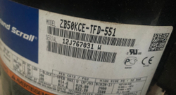 ЦХМ на базе Copeland zb50kce-tfd-551 3 компрессора