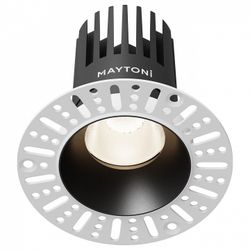 Встраиваемый светильник Maytoni Dip DL121-15W-4K-TRS-B