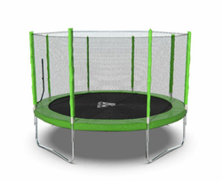 Батут dfc trampoline fitness с сеткой 12ft 12ft-tr-lg