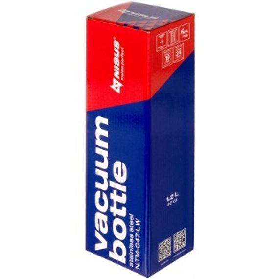 Термос NISUS 1200ML N.TM-047-LW  Волк (2 крышки-кружки)