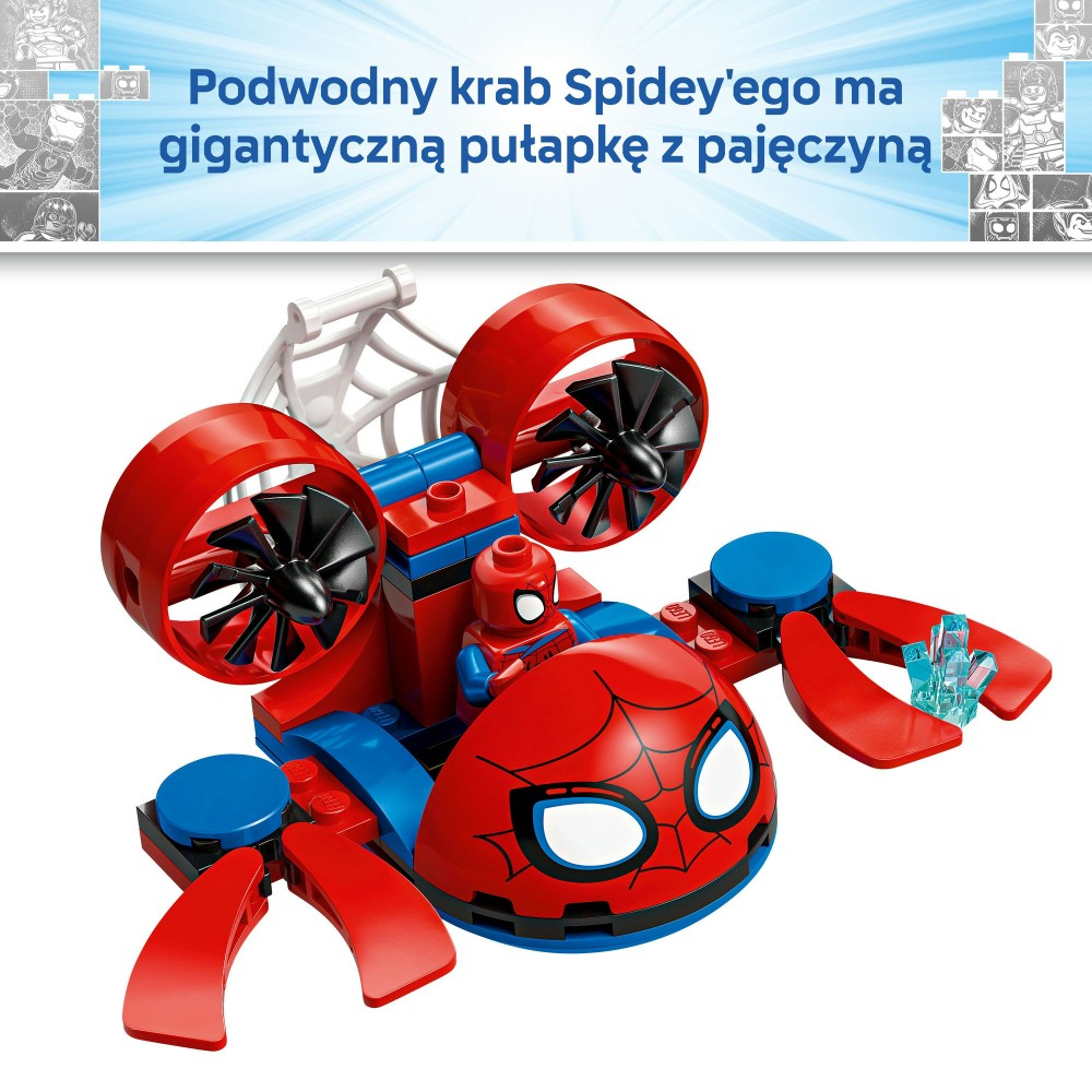 LEGO Marvel Spidey - Spidey: подводные транспортные средства 11207