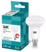 Лампа светодиодная ECO R50 рефлектор 5Вт 230В 4000К E14 IEK  LLE-R50-5-230-40-E14