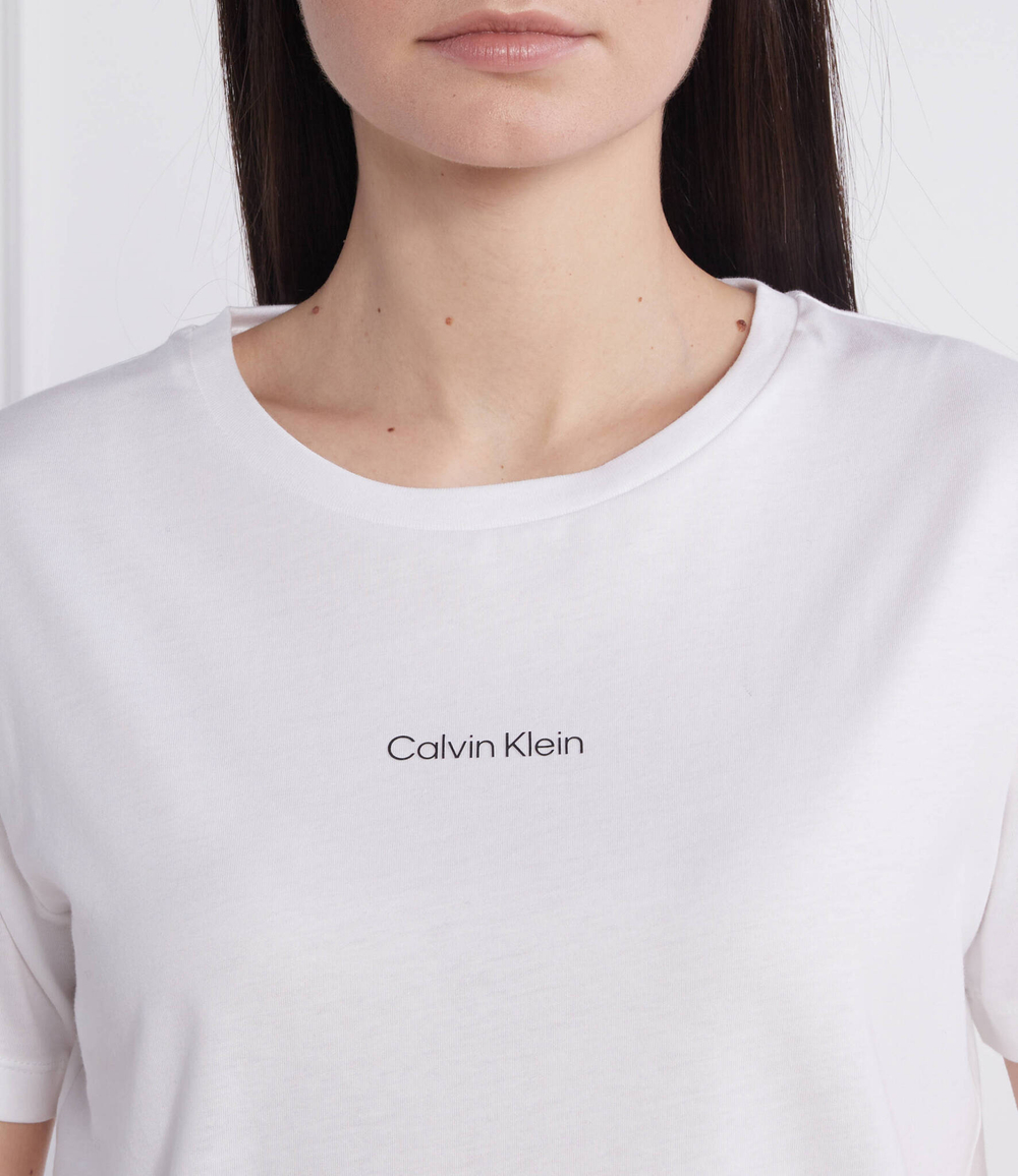 футболка micro logo Calvin Klein - белый(K20K205454)