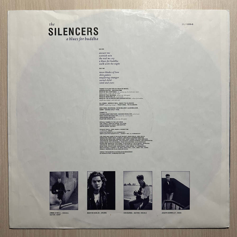 The Silencers - A Blues For Buddha (Германия 1988г.)