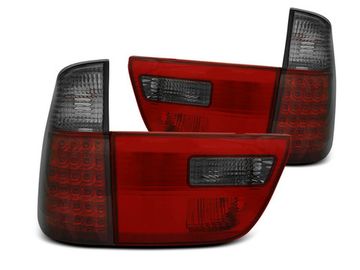 Задние фонари RED SMOKE LED для BMW X5 E53
