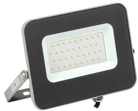 Прожектор СДО 07-10 светодиодный IP65 сер. ИЭК LPDO701-10-K03