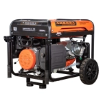 Электростанция АВРОРА AGE 7500 DSX на колесах