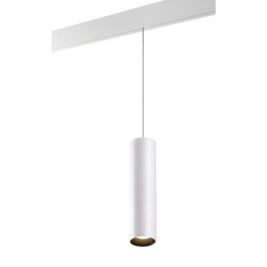 358635 SHINO NT21 066 белый Трековый низковольтный св-к диммируемый с ДУ, со сменой цв.температуры IP20 LED 3000~6500К 20W 48V FLUM