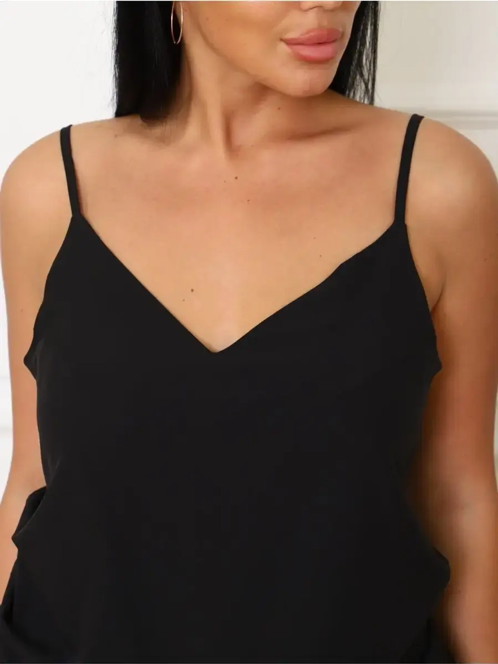 Топ под пиджак в бельевом стиле