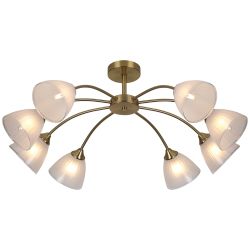 Люстра Rivoli Debra 9189-308 8хЕ27 60 Вт модерн | Rivoli