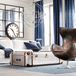 Часы настольные Restoration Hardware Дифрент с подсветкой США интерьер