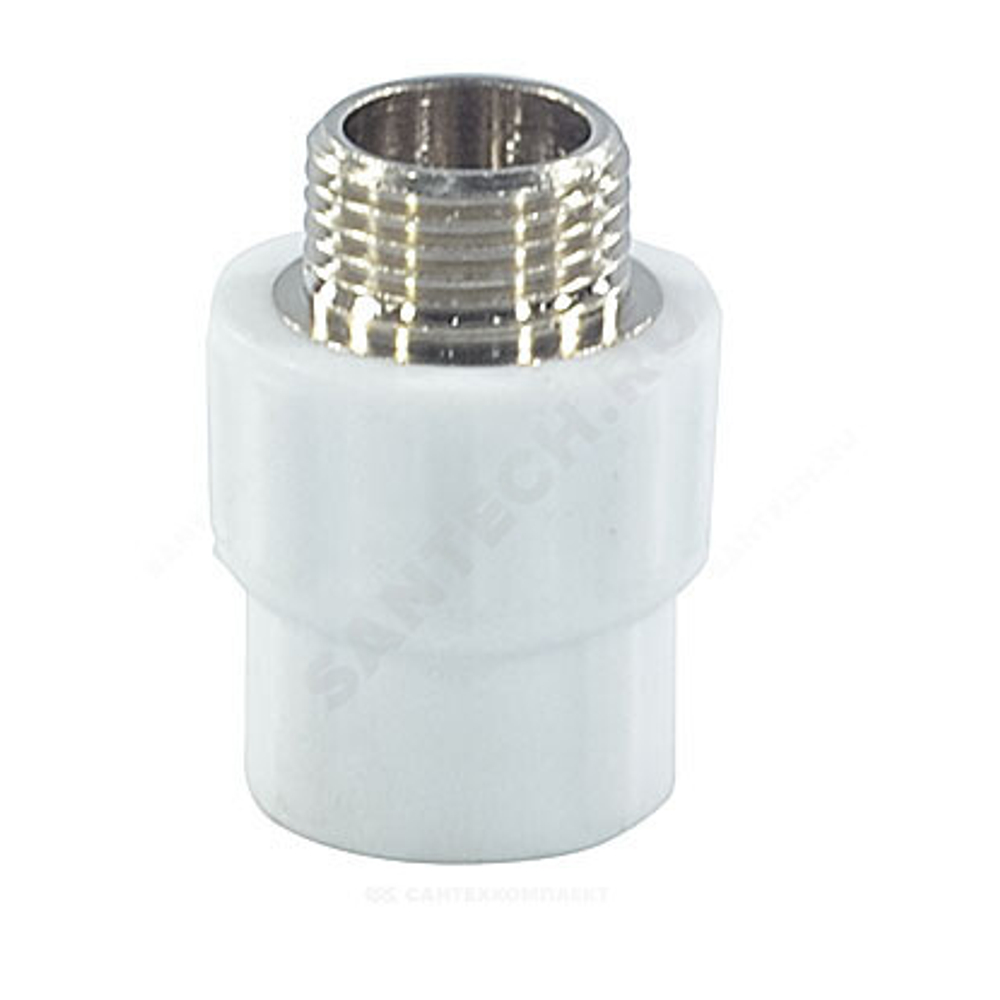 Муфта PP-R комбинированная белая Дн 32х3/4" НР PRO VALFEX 10130132-PRO