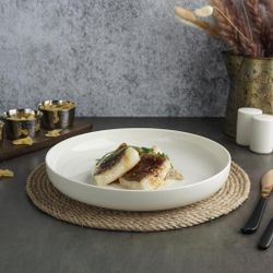 Тарелка с бортом d 25,5 см h3,9 см   Noble [6]